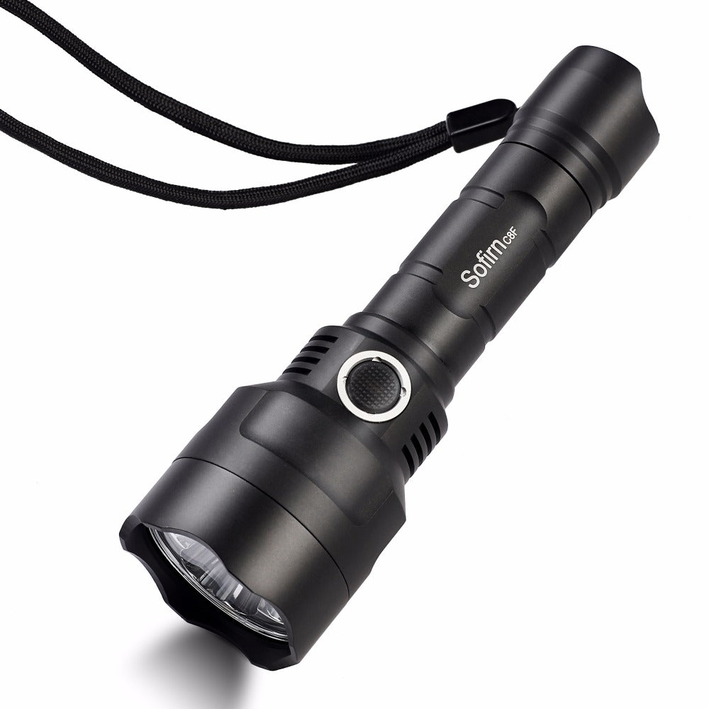 Sofirn C8A C8T C8F Tactical Flashlight High Power LED Flashlight 18650 XPL2 XPL HI Powerful lamp Portable Torch Light Hunt Bike Camp