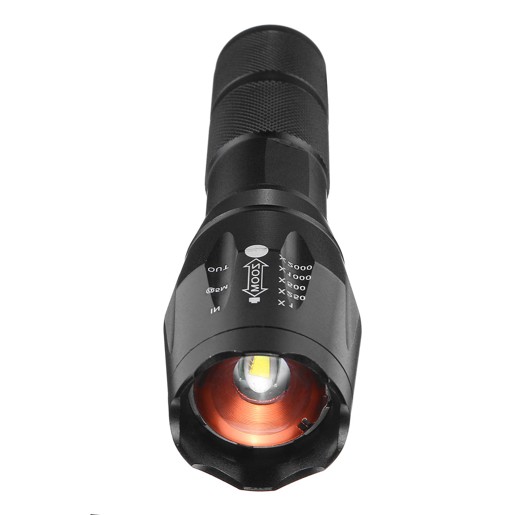10W T6 5 Modes 18650 LED Tactical Flashlight Waterproof Mini Torch Hunting Work Light