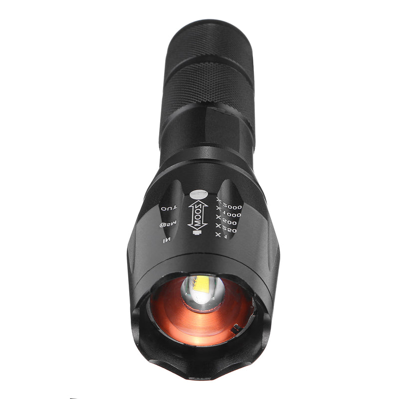 10W T6 5 Modes 18650 LED Tactical Flashlight Waterproof Mini Torch Hunting Work Light