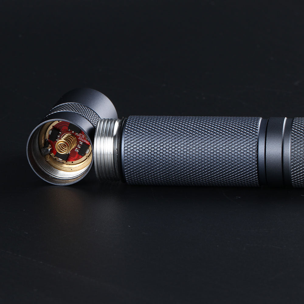 Convoy S2+ Nichia 219C 4000K 5700K 7135*4 1400mAh Driver 12 Groups Mode 18650 LED Flashlight