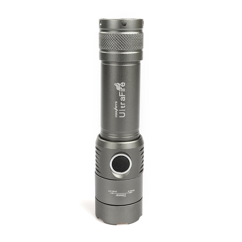 UltraFire XML T6 1000 Lumens Flashlight 18650 Battery Rechargeable Work Lamp Camping Hunting Portable Emergency Lantern