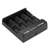 Alonefire® 3.7V 4 Slot Universal Intelligent Battery Charger with short circuit protection For Li-ion Battery 18650 26650 14500