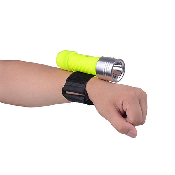 Elfeland  T6 2000LM Waterproof Diving LED Flashlight 18650/AAA