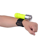 Elfeland  T6 2000LM Waterproof Diving LED Flashlight 18650/AAA