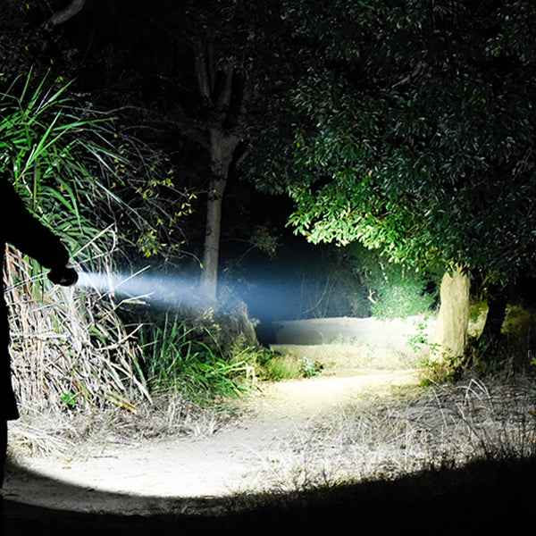 XANES® P515-2 XHP 70 Flashlight 5 Modes Waterproof USB Chargeable Zoomable Work Lamp Camping Hunting Torch Light