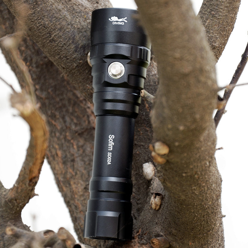 Sofirn SD02A XPL 3000K Professional Diving Flashlight 18650 Powerful Dive Light Underwater Searchlight