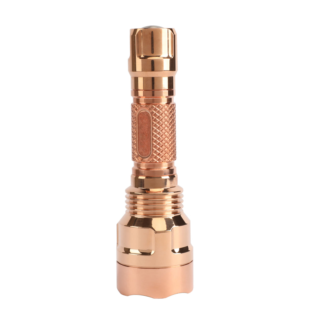 Copper Astrolux C8 SST40/XP-L HI 1300lm 7/4modes A6 Driver EDC Tactical Flashlight