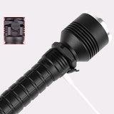 XANES® P515-2 XHP 70 Flashlight 5 Modes Waterproof USB Chargeable Zoomable Work Lamp Camping Hunting Torch Light