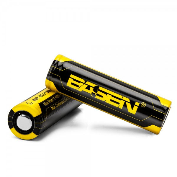 BASEN 1 Pcs 20700 Battery 3100mAh 30A Rechargeable Li-ion Battery For Camping Hunting Cycling