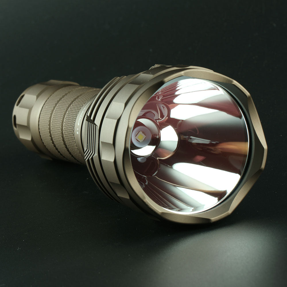 Sand Silver Color Convoy L2 XPL HI 1100LM 4Modes Tactical LED Flashlight with 2 Tubes