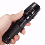 Elfeland  T6 1800LM 5 Modes Zoomable LED Flashlight 26650/18650