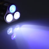 US Plug + 3x T6 Portable 18650 LED Flashlight Rechargeable Tactical ç