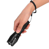 10W T6 5 Modes 18650 LED Tactical Flashlight Waterproof Mini Torch Hunting Work Light