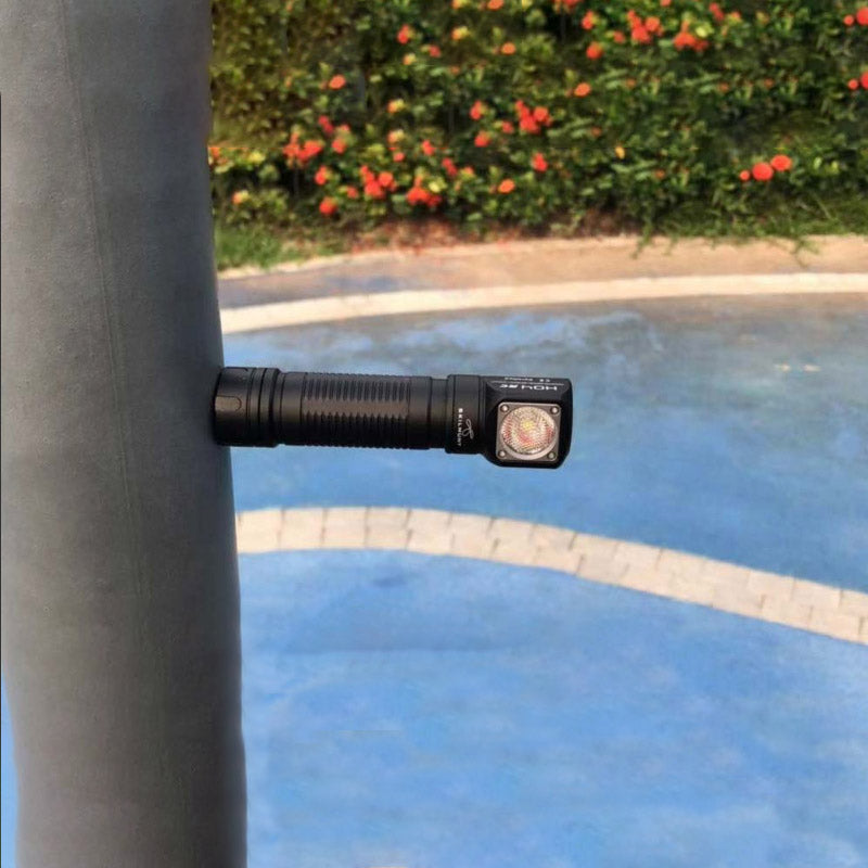 SKILHUNT H04R RC XM-L2 1200lm 2-group Mode Magnetic Rechargeable LED Flashlight Headlamp Headlight