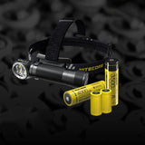 NITECORE HC35 XP-G3 S3 2700LM USB Rechargeable Headlamp Flashlight With Nitecore 4000mAh 21700 Battery