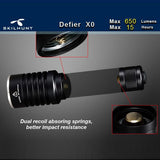 SKILHUNT Defier X0 L2 650lm Tactical LED Flashlight