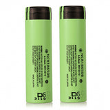 2pcs NCR18650B 3400mAH 3.7 V Unprotected Rechargeable Li-ion Battery