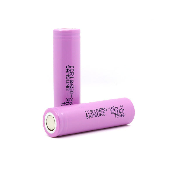 1PCS ICR18650-26HM 2600mAh Plate Head Rechargeable Li-ion Battery