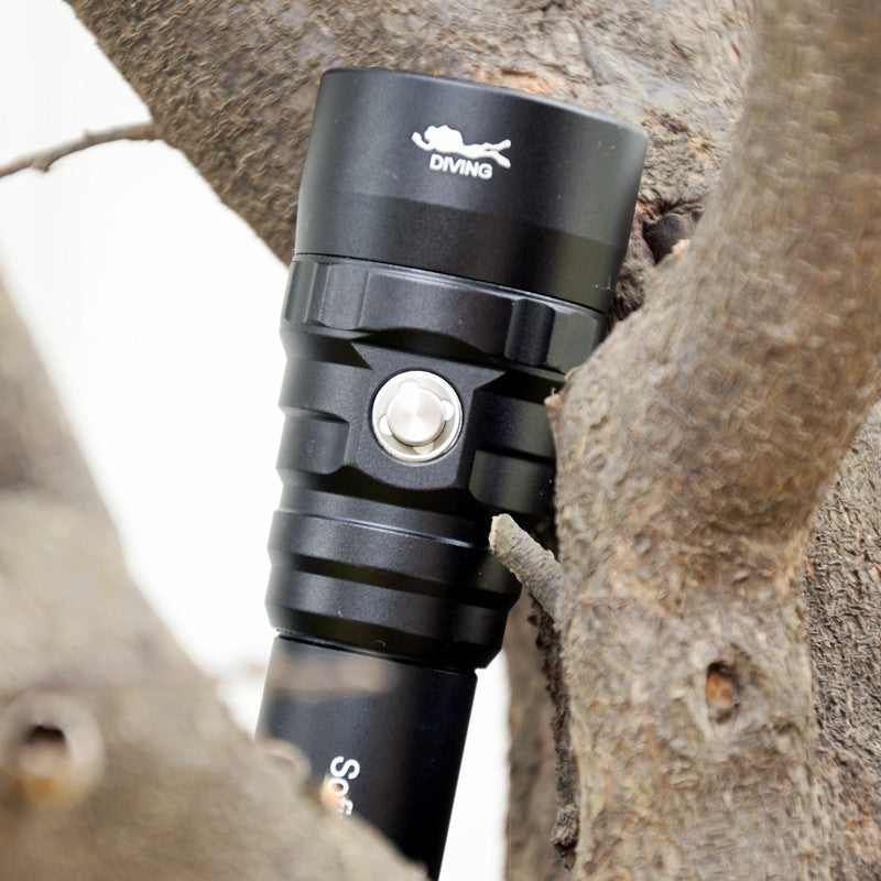 Sofirn SD02A XPL 3000K Professional Diving Flashlight 18650 Powerful Dive Light Underwater Searchlight