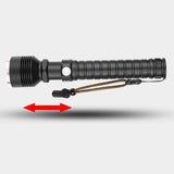 XANES® P515-2 XHP 70 Flashlight 5 Modes Waterproof USB Chargeable Zoomable Work Lamp Camping Hunting Torch Light