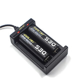 Golisi Needle 2 LED Indi USB Port Smart Lite Battery Charger For Li-ion Battery 2Slots