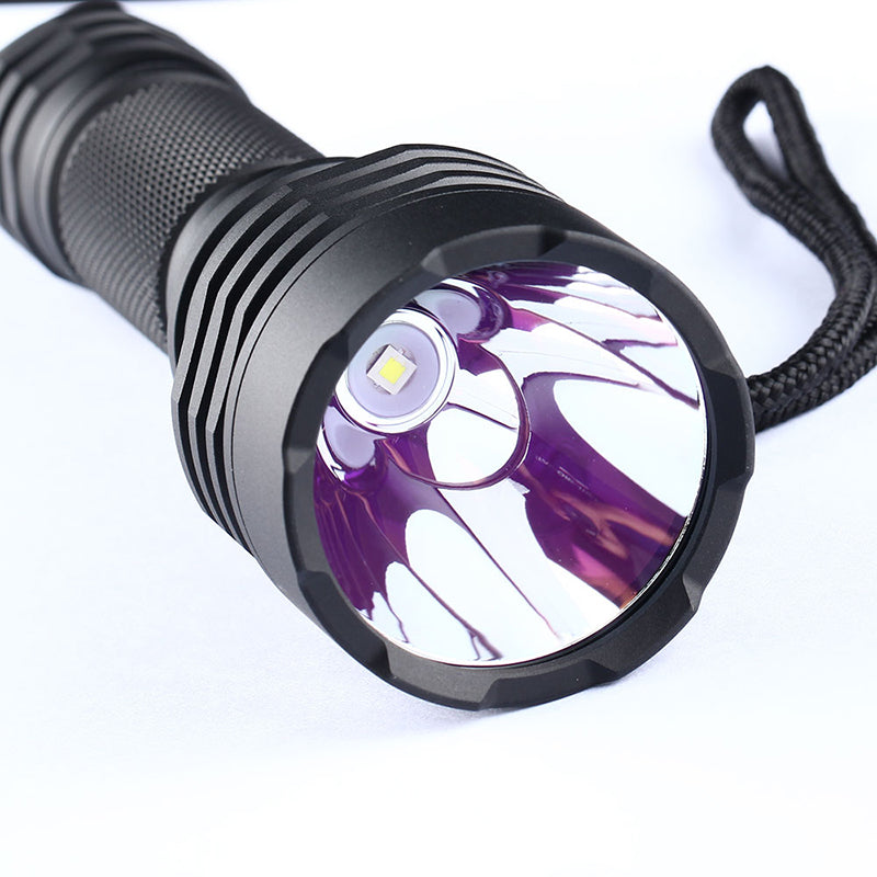 Convoy C8+ Black 7135*8 XPL HI 1100LM LED Tactical Flashlight Memory Function Professional-level 12-Group Dimming Modes
