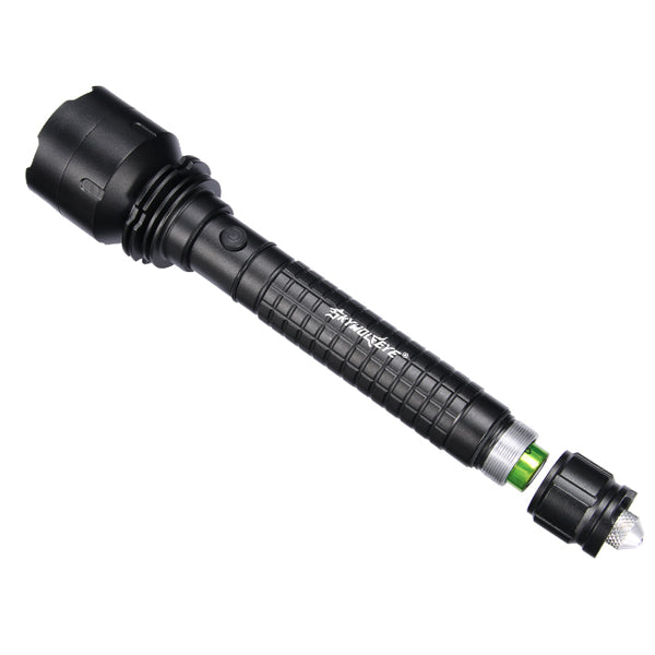SKYWOLFEYE L323 500 Lumens Flashlight 18650 Battery 5 Modes Work Lamp Camping Hunting Portable Torch Light Window Breaker