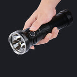 Wuben T90 10000 Lumens 18650 Battery Flashlight IP68 Waterproof 410m Beam Distance Torch Light Camping Hunting Portable Work Lamp