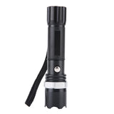 XANES 808 350Lumens Brightness Long-rang Research Zoomable LED Flashlight Suit with 18650+Charger+Car Charger