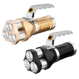 US Plug + 3x T6 Portable 18650 LED Flashlight Rechargeable Tactical ç