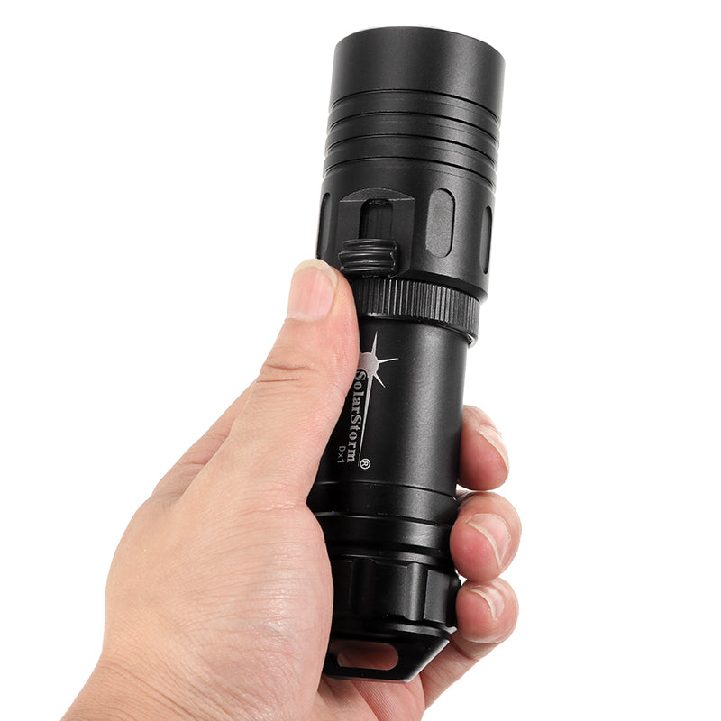 Solarstorm DX1 L2 U2 1200LM Diving LED Flashlight 100M