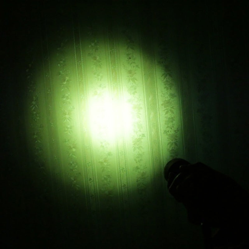 Yupard XPE Q5 600LM 3Modes 4Colors Railway Signal LED Flashlight White/Red/Yellow/Blue Light