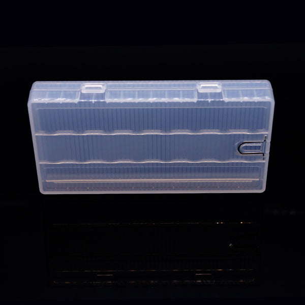Soshine 8x 18650 Battery Transparent Hard Plastic Storage Case Cover