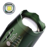 U King ZQ-X1017  T6 1000LM Zoomable LED Flashlight 18650
