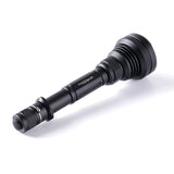 AMUTORCH TC500 XHP50/XHP70 3800Lumens 30W Dual Switch Brightness Powerful LED Flashlight 18650