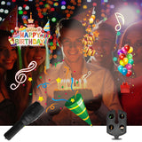 XANES LT-G7 4xLEDs 480 Lumens 3Modes 3 Color Light Multifunction Handheld Projector Flashlight 18650