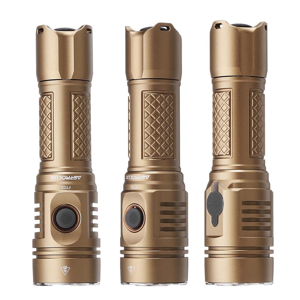 Astrolux FT01 XHP50.2 2215LM 309m 8Modes USB Rechargeable Military Army Tactical 21700 18650 LED Flashlight