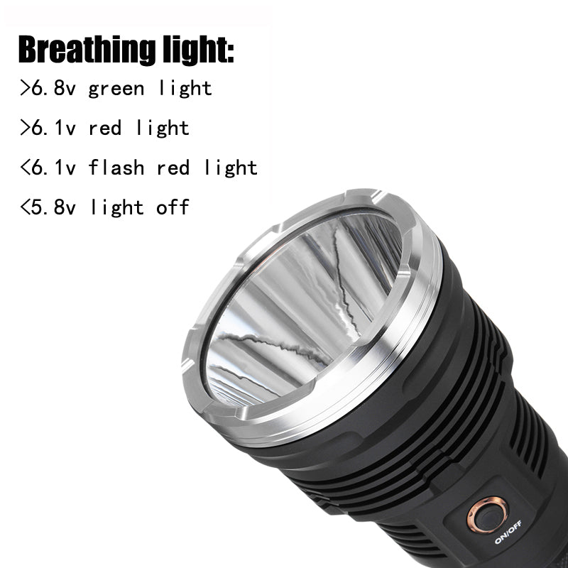 Astrolux MF02 XHP35 HI 3000LM CW Long-range Searching LED Flashlight 1587M