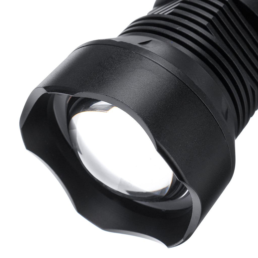 XANES P50 70W Flashlight 5 Modes EU/UK/US Plug Charging 5 Modes Torch Light Hunting Camping Work Lamp
