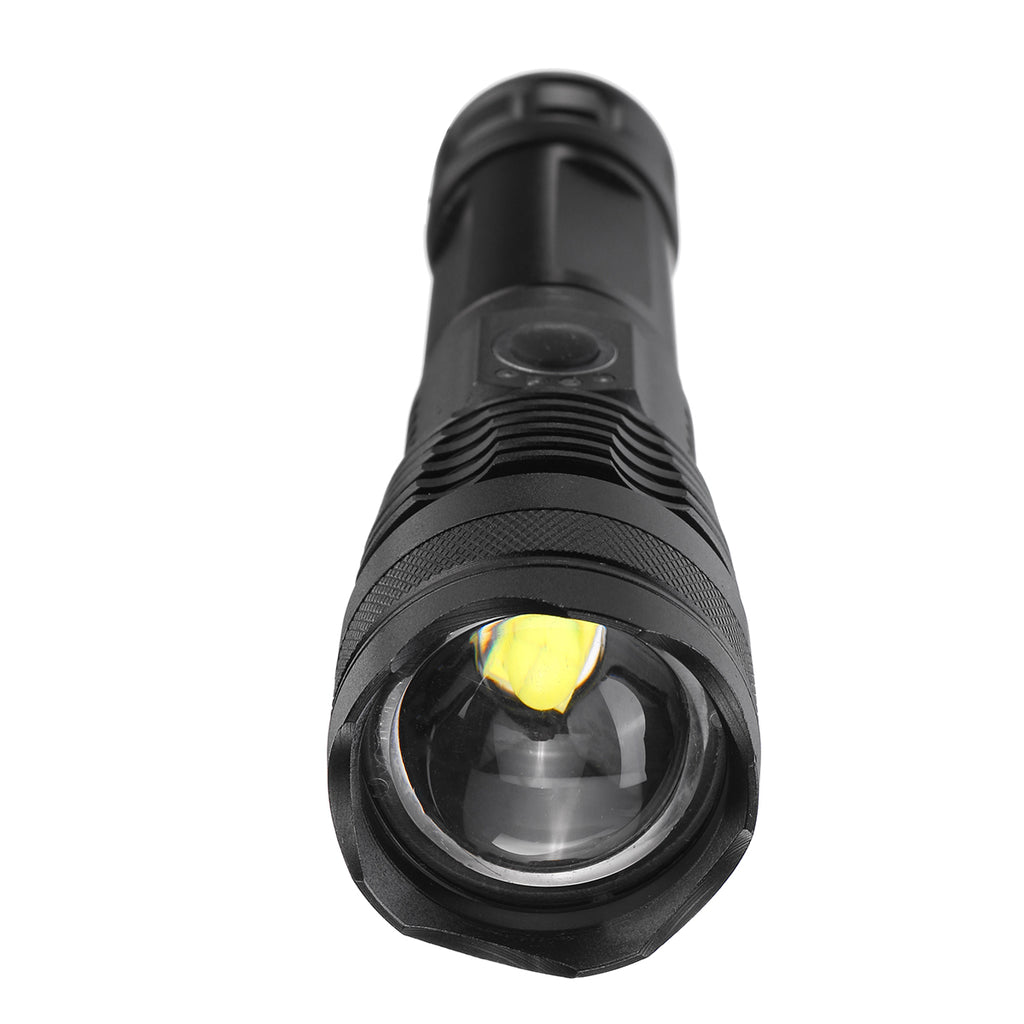 XANES P50 50W 800LM Flashlight USB Rechargeable 5 Modes Tactical Torch Light