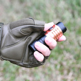 Astrolux S43S Copper Version 4LED 2100LM Portable EDC 18350 18650 LED Flashlight Tactical Hammer Torch