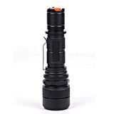 XANES 1101 L2 900LM 5Modes Zoomable USB Rechargeable LED Flashlight 18650