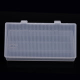 Soshine 8x 18650 Battery Transparent Hard Plastic Storage Case Cover