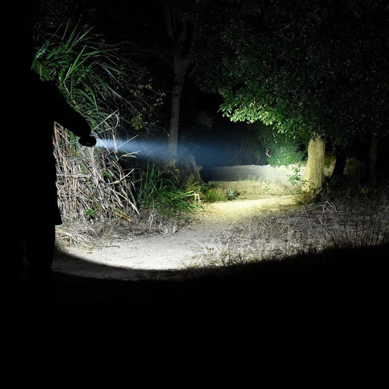 XANES® YD-838 150lmLM LED+100LM COB Flashlight Waterproof  USB Rechargeable Searchlight Outdoor Fishing Light