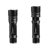 Sup Fire F3-L2 1100 Lumens Flashlight 18650 Battery Telescopic Zoom 5 Modes Work Lamp Camping Hunting