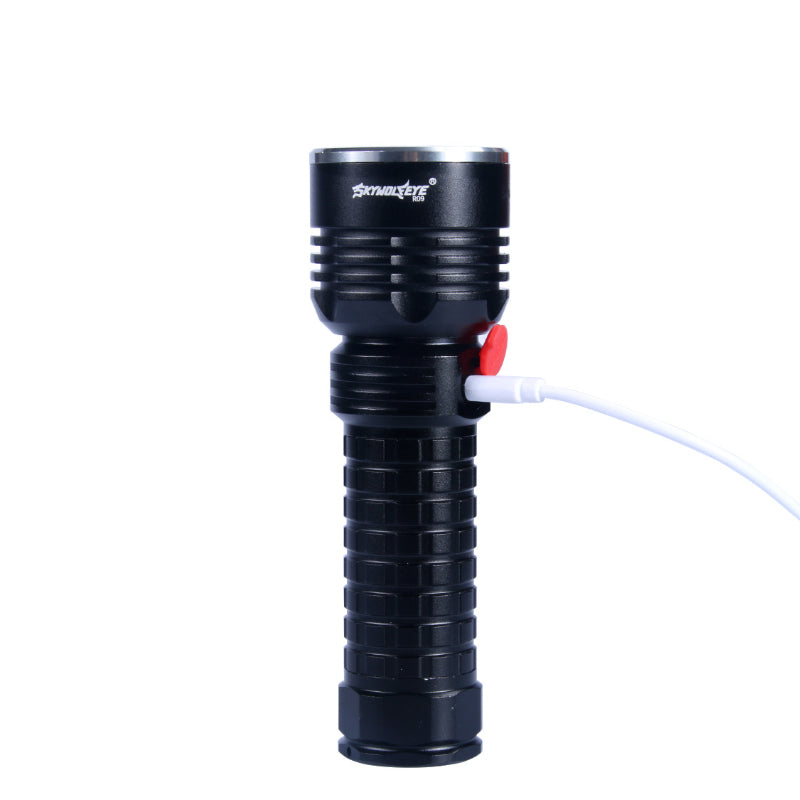 500LM Flashlight 18650/26650 Battery Work Light USB Camping Hunting Emergency Lamp