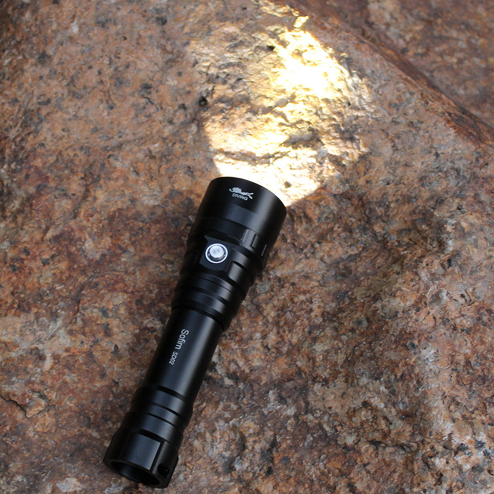 Sofirn SD02 XPL 1050lm Professional Diving Flashlight 18650 Powerful Dive Light  Underwater Spotlight Flashlight