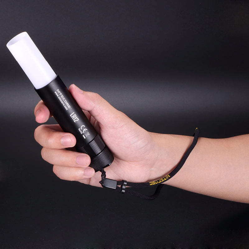 2 in1 Nitecore LR12 XP-L HD V6 1000LM 5Mode Shrink&Stretch Adjustable as LED Flashlight + Camping Lamp