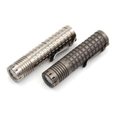 ReyLight TI DAWN V2 XPL HI/NICIA 3000LM Titanium LED Flashlight 18650 EDC Flashlight