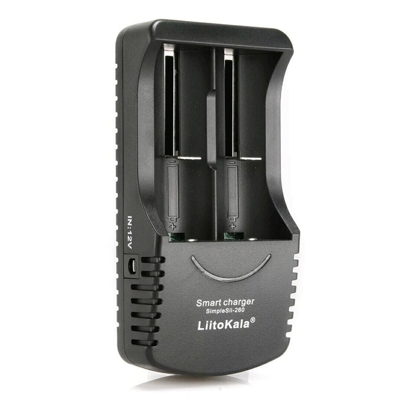 LiitoKala Sii-260 I2 Smart 18650 26650 Battery Charger for Li-ion/Ni-MH/Ni-CD Battery
